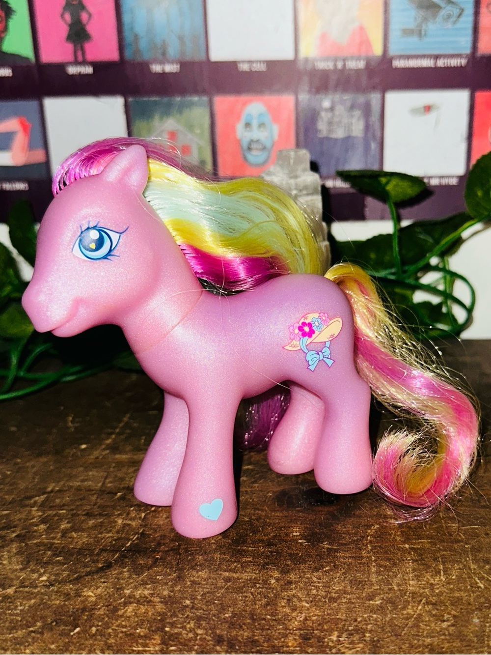 My Little Pony Hasbro MLP Bashful Bonnet Easter Ponies 2000’s Toy Horse